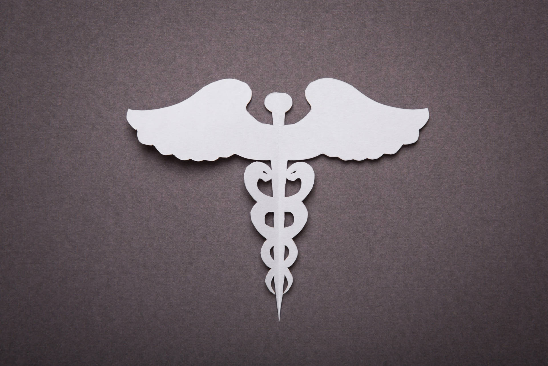 Paper Cut Medical Symbol Wallpaper