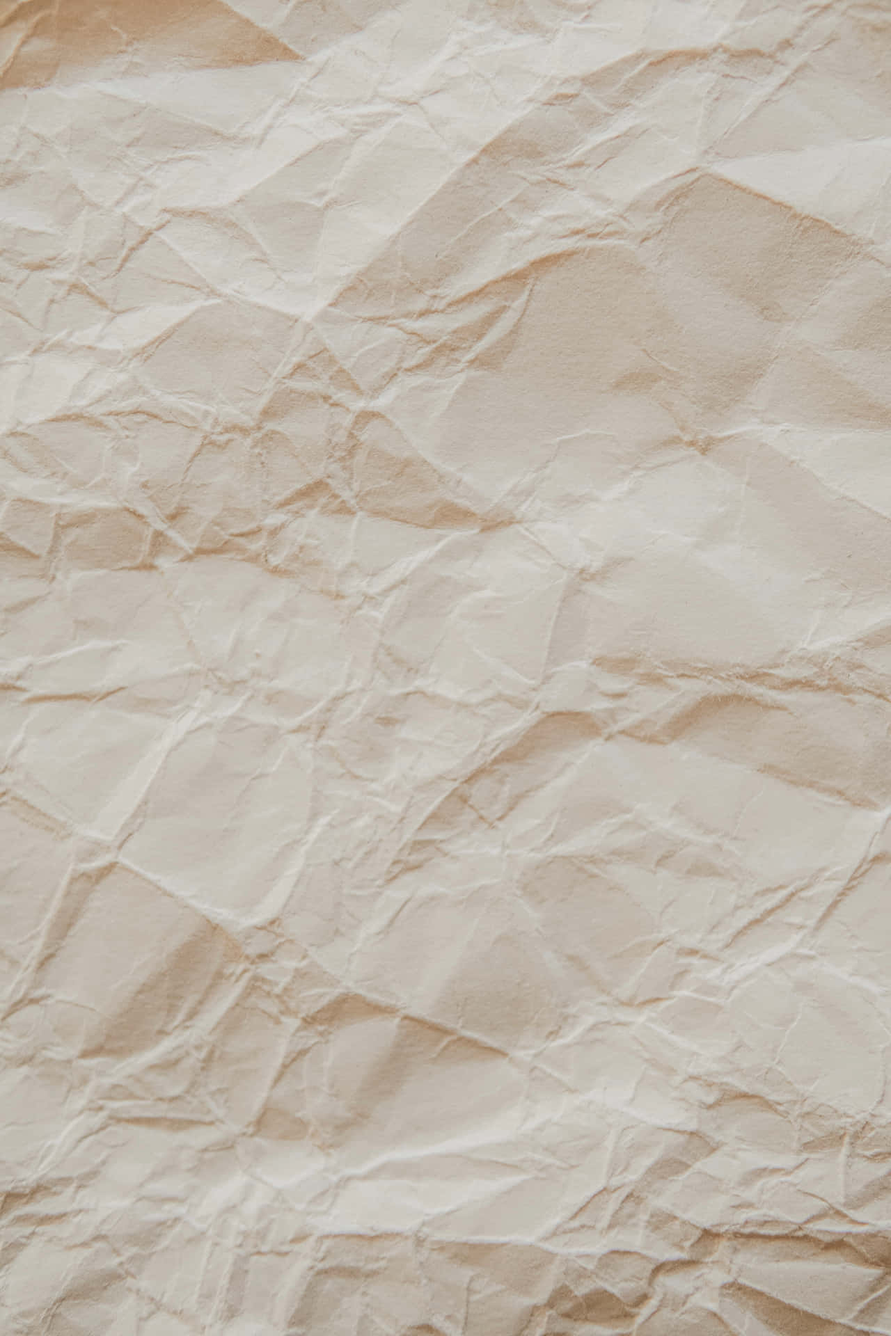 Paper Old And Crumpled Wallpaper