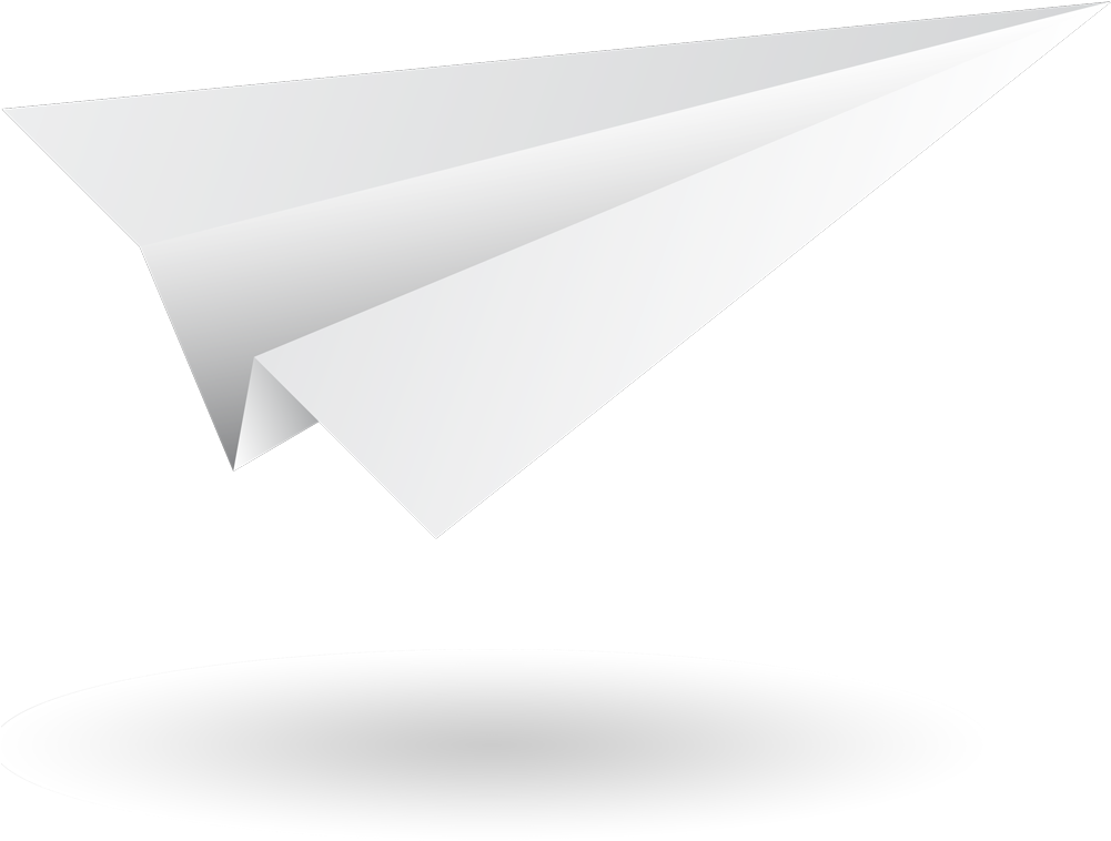 Paper Plane Over Black Hole PNG