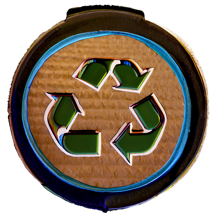 Paper Recycle Badge Png Ptj26 PNG