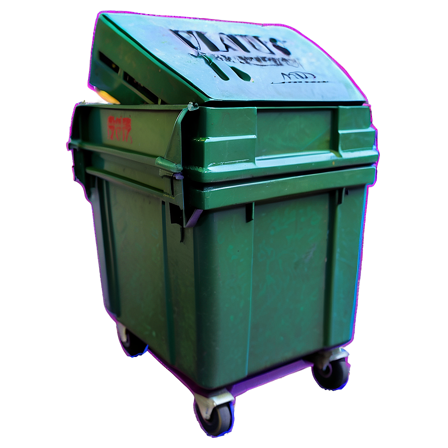 Paper Recycling Dumpster Png 05232024 PNG