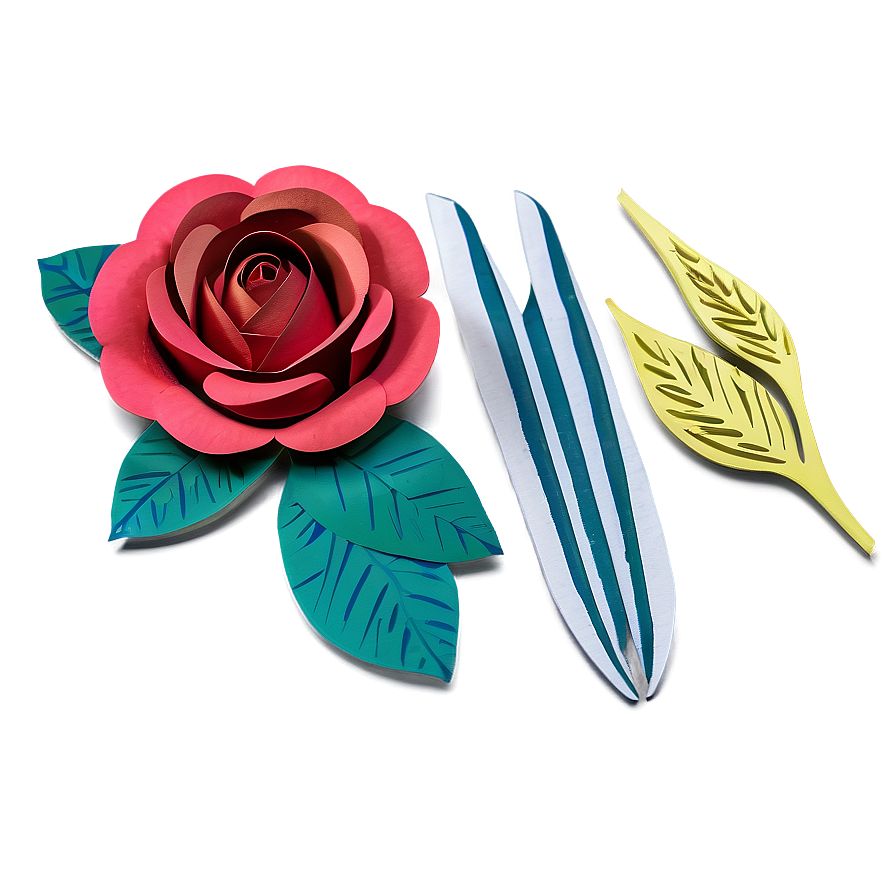 Download Paper Roses Diy Png 35 | Wallpapers.com