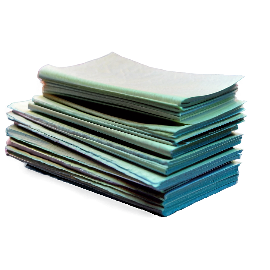 Paper Stack With Shadow Png 12 PNG