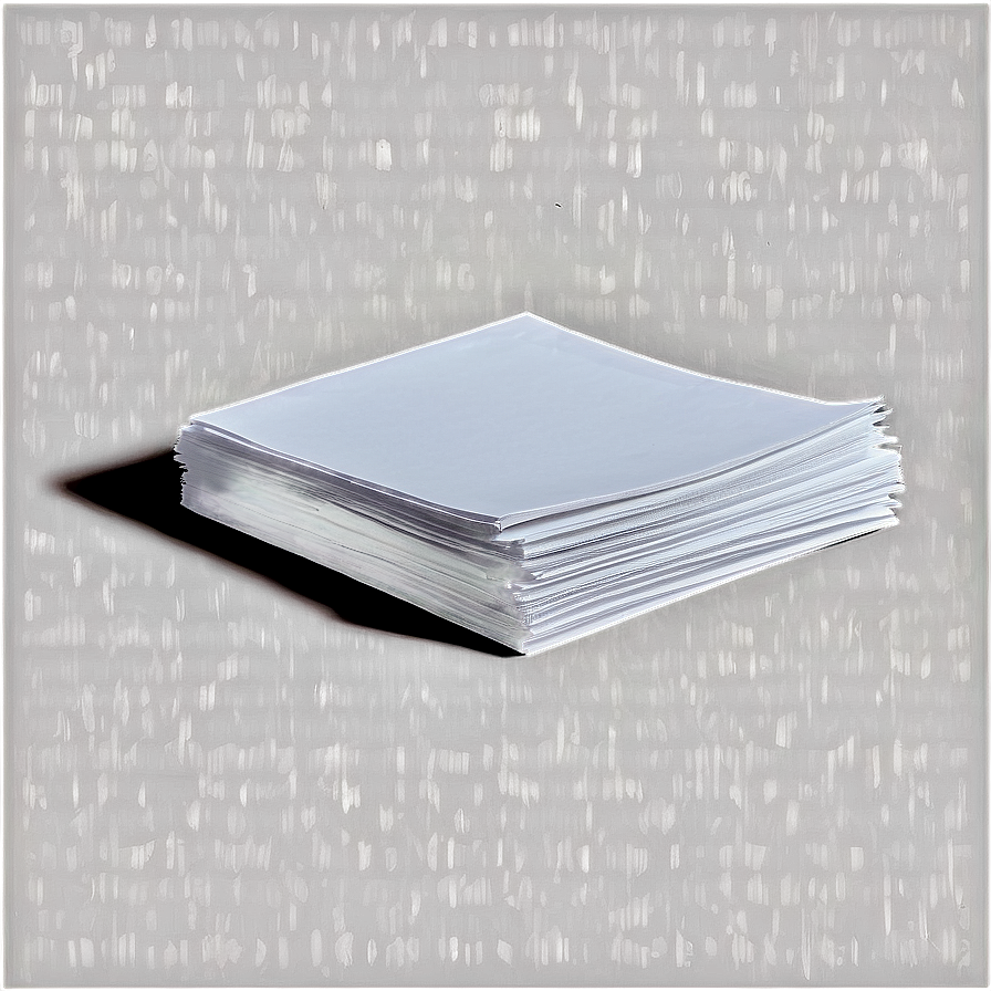 Paper Stack With Shadow Png Ipf PNG