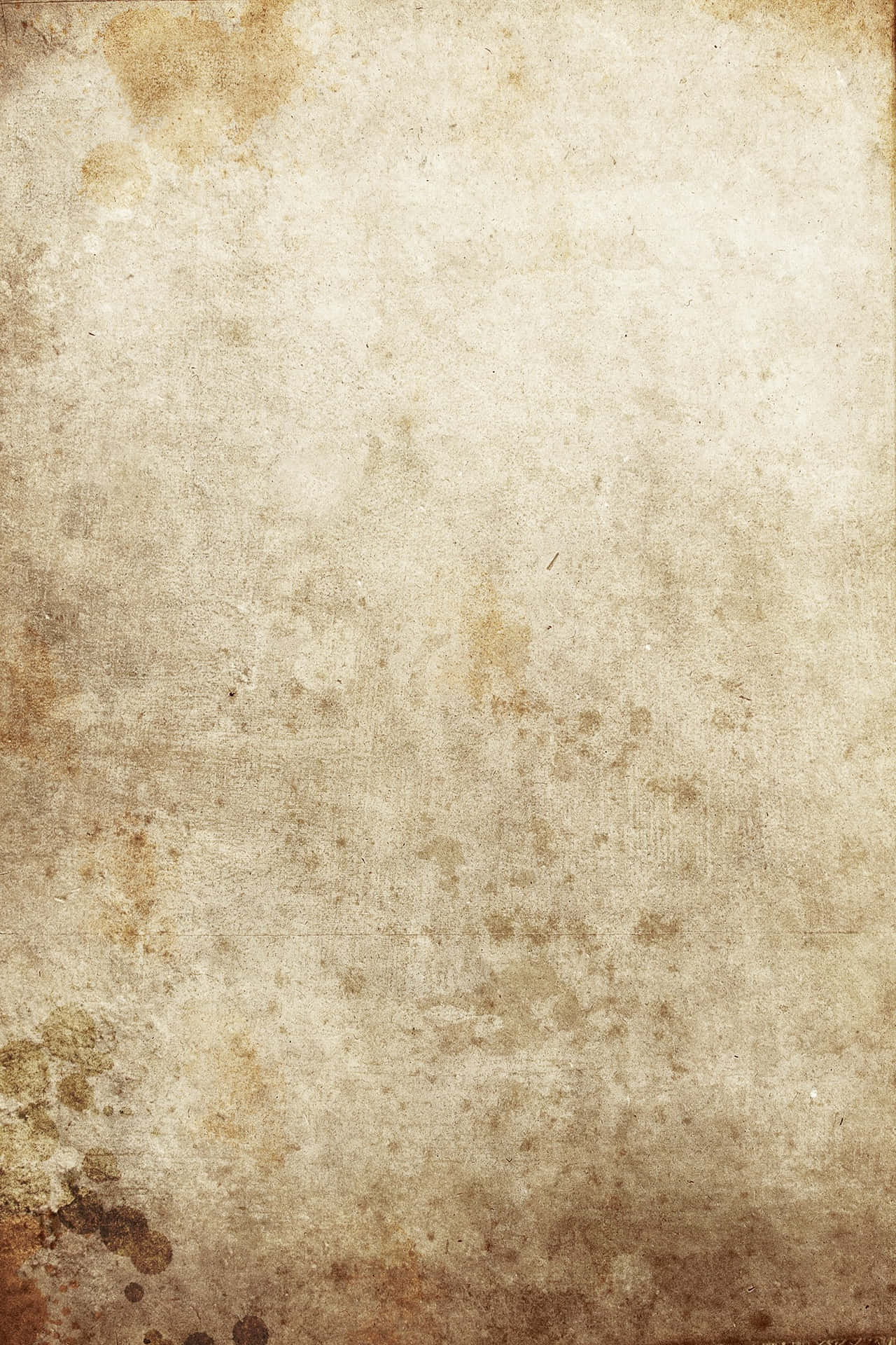 An Old Paper Background With A Brown Color