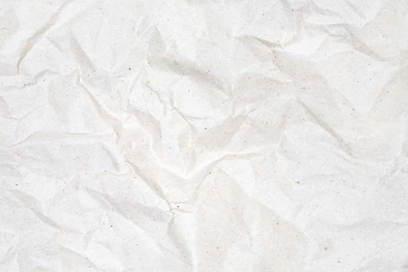 A White Paper Texture With A Few Creases
