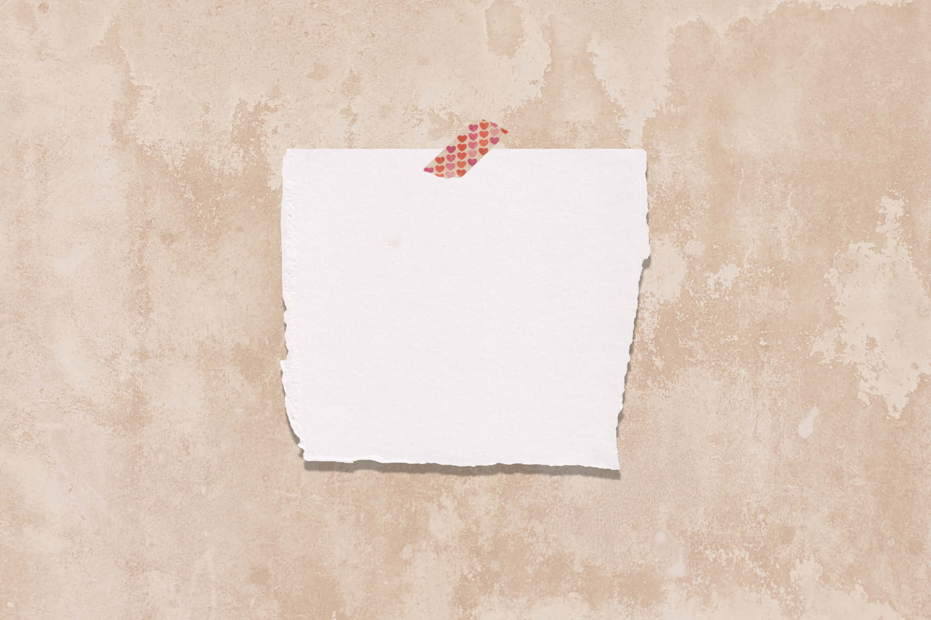 Papiermit Herzförmigem Musterband Wallpaper