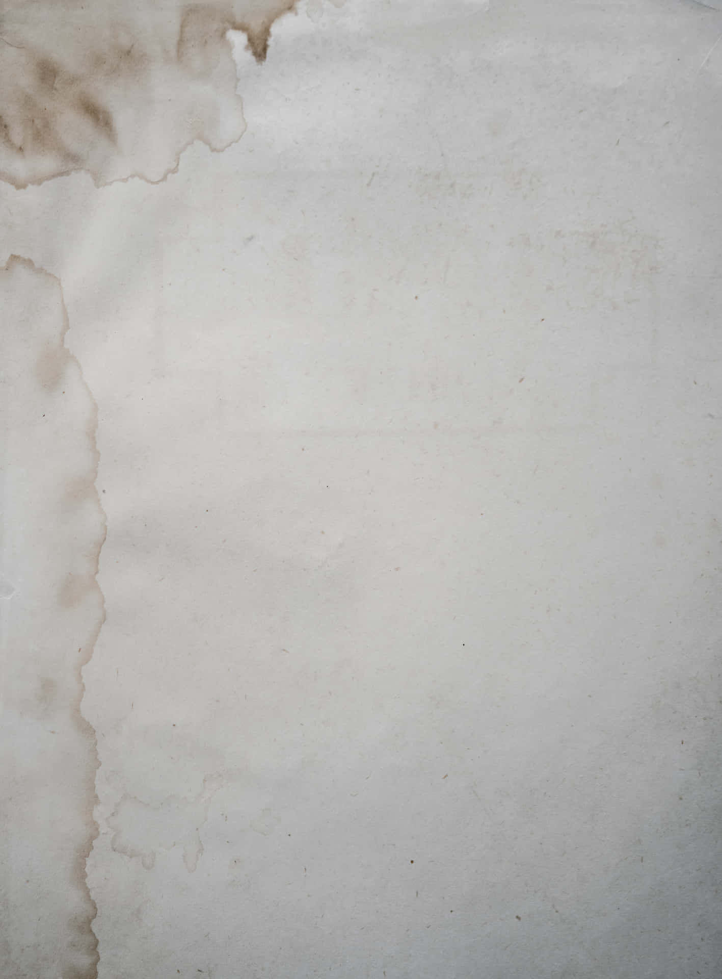 Paper With Water Stains Wallpaper