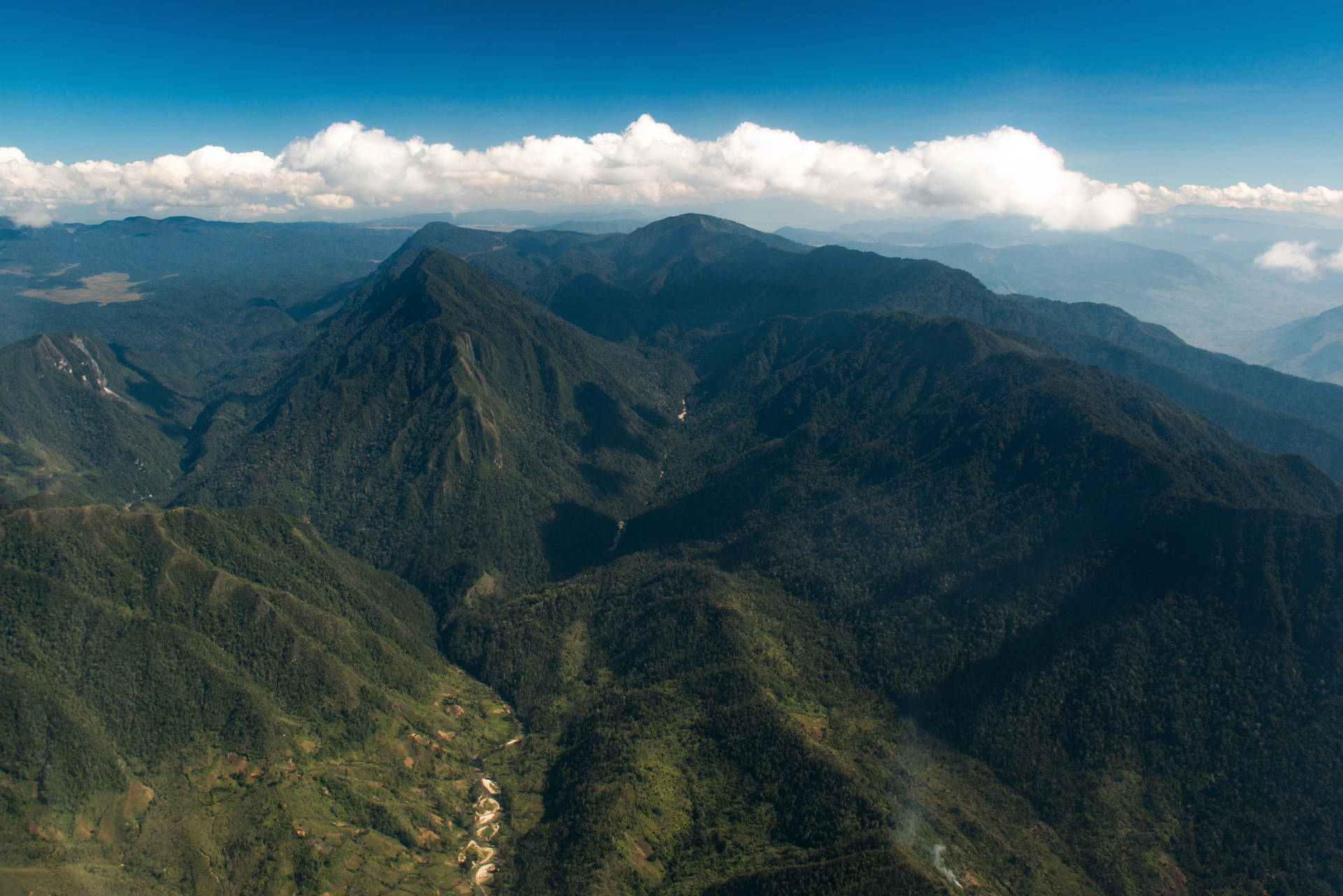 Papua New Guinea Aerial View
