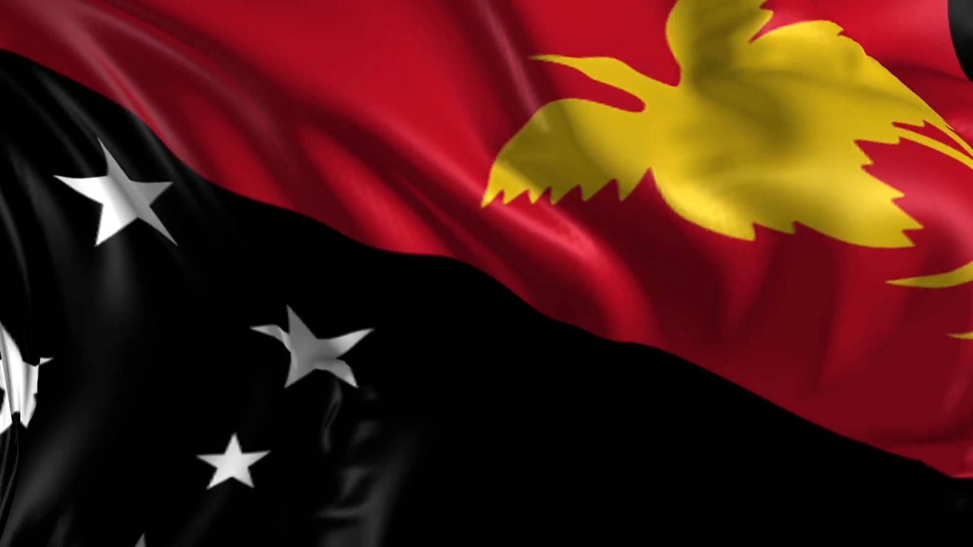 Papua New Guinea Country Flag