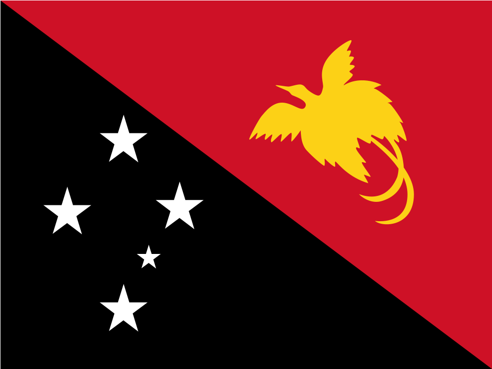 Papua New Guinea Flag PNG