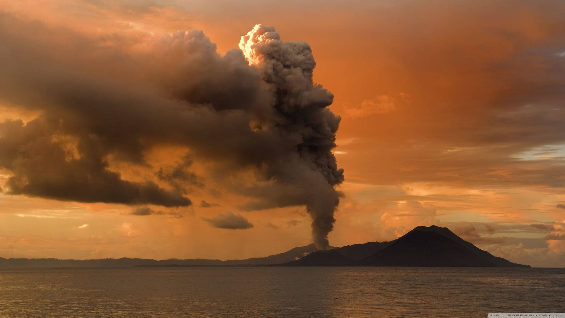 Papuanueva Guinea Volcán Fondo de pantalla