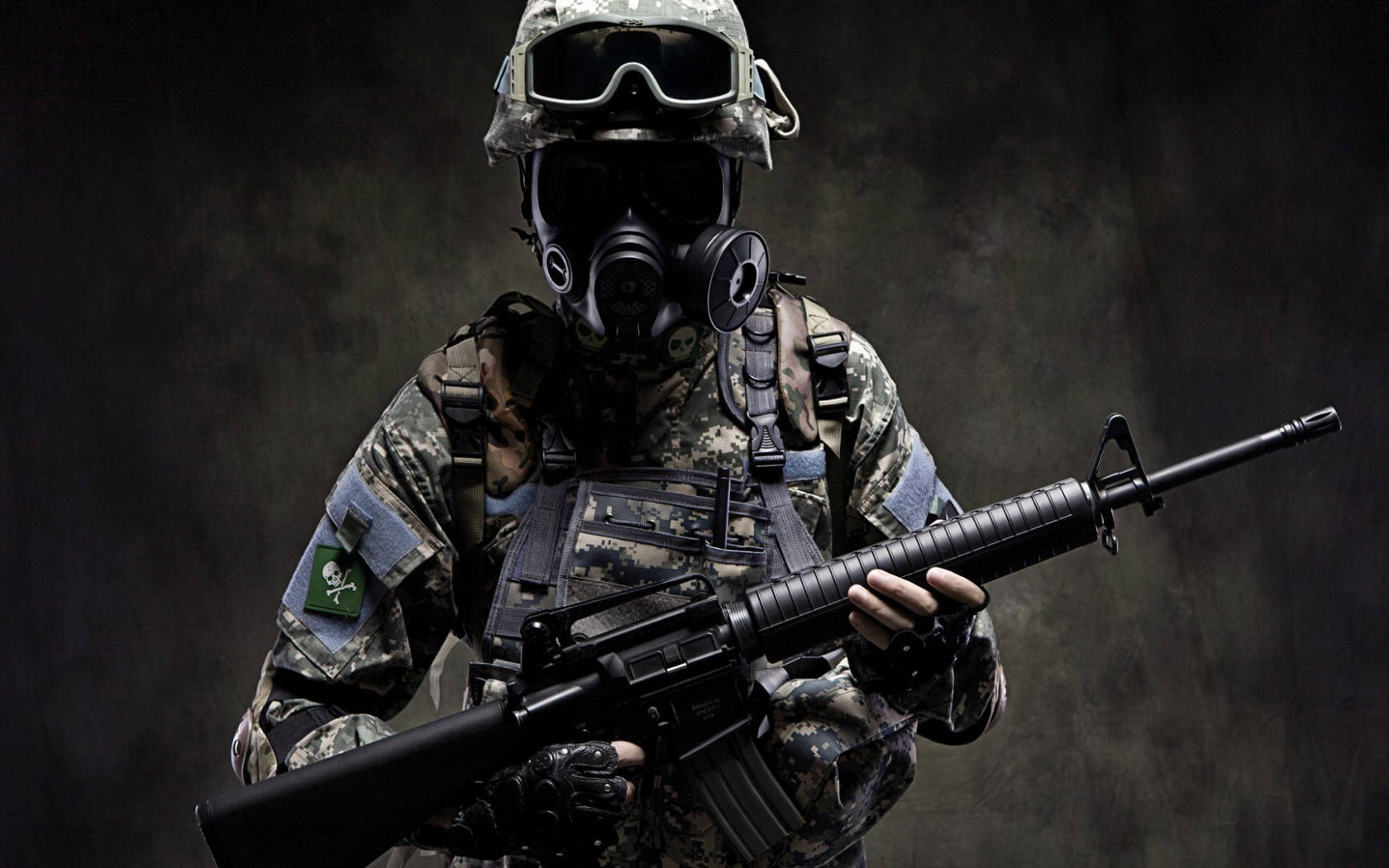 Download Para Commandos With M16 Wallpaper 