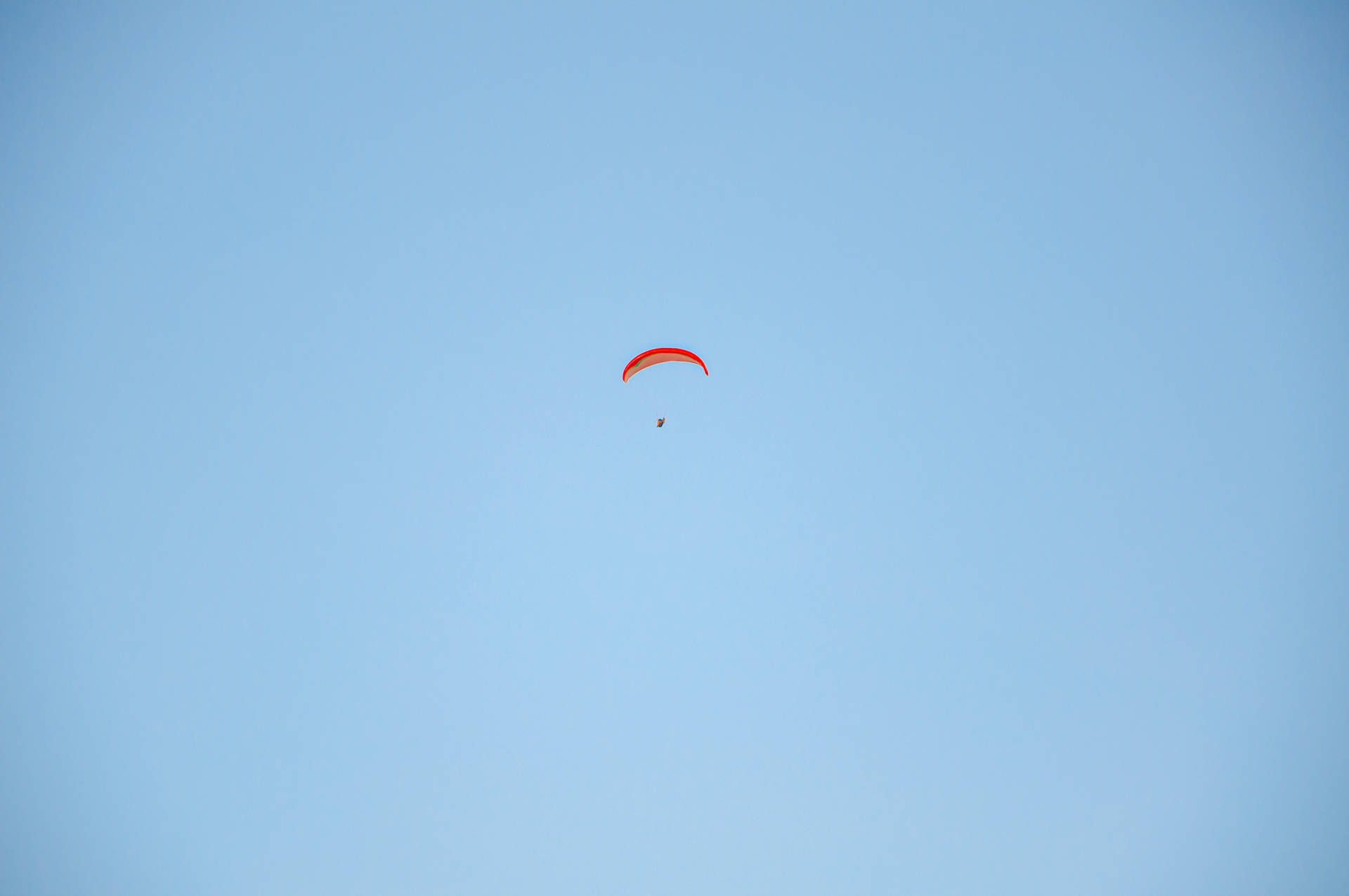 Paragliding Red Wing Wallpaper