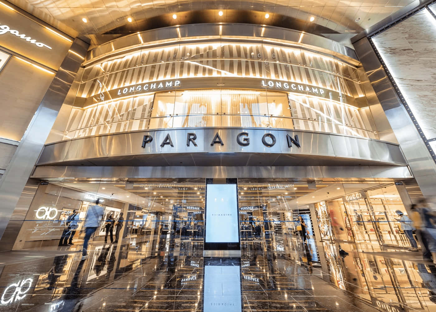 Paragon Shopping Mall Orchard Road Singapore Wallpaper