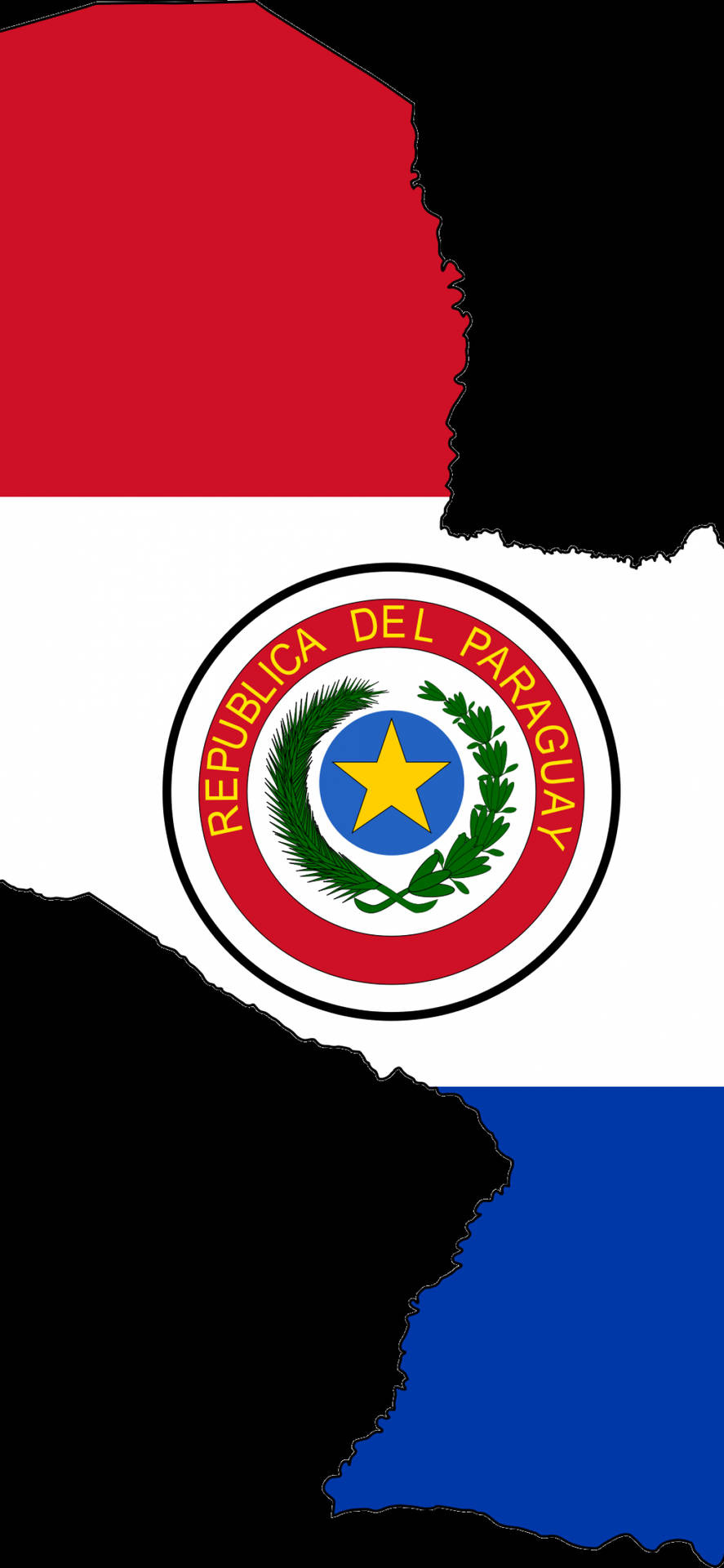Paraguay Country Seal Wallpaper