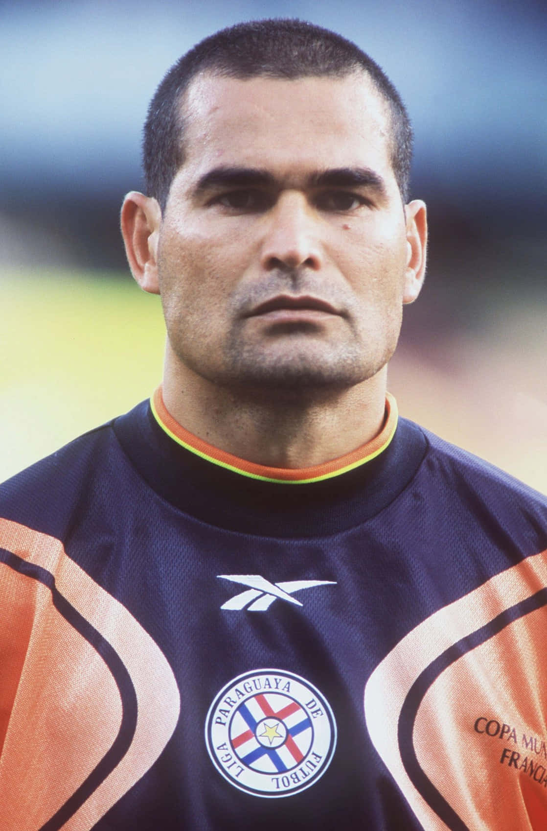 Paraguay Football Team Goalkeeper Jose Luis Chilavert 1998 Portrait Wallpaper