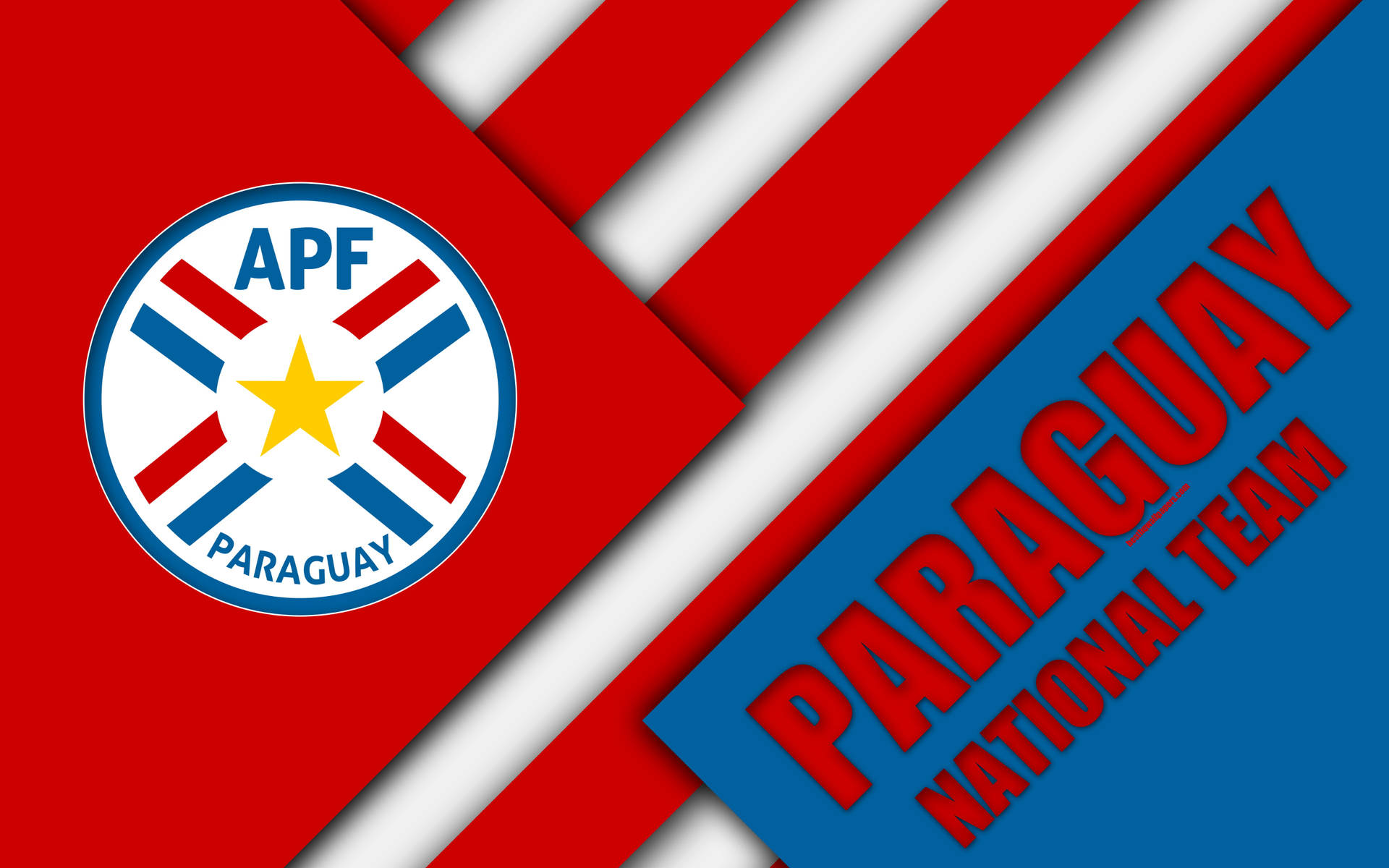 Paraguaynationalmannschaft Poster Wallpaper