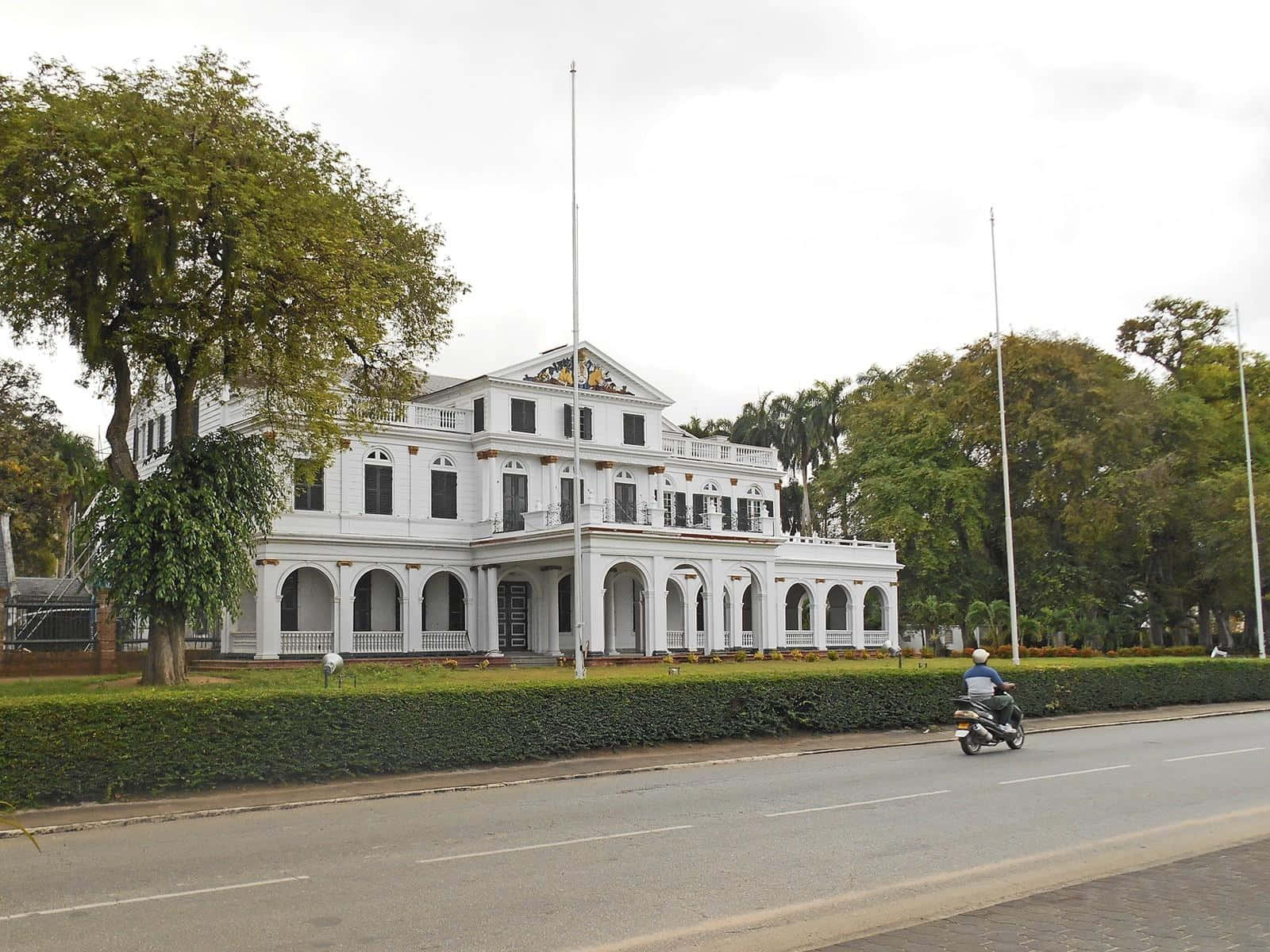 Paramaribo Presidential Palace Wallpaper