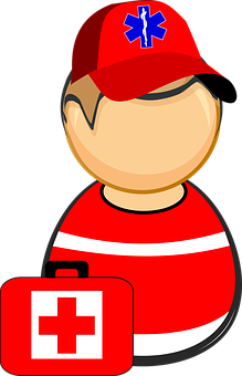 Paramedic Cartoon Character PNG