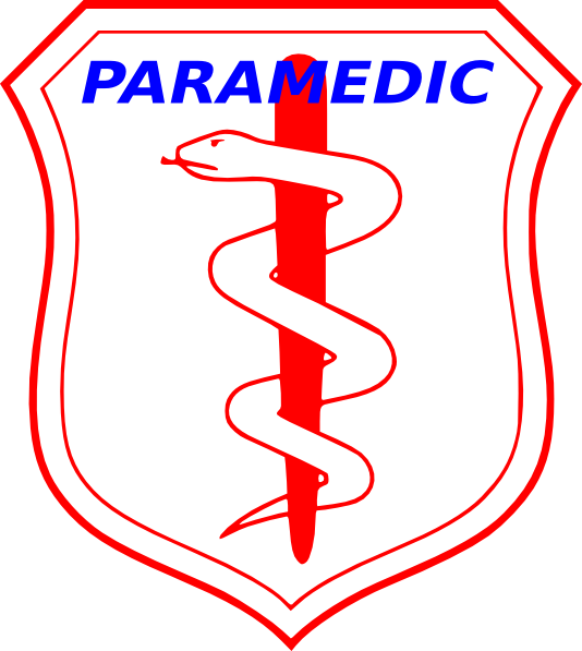 Paramedic Emblem Graphic PNG
