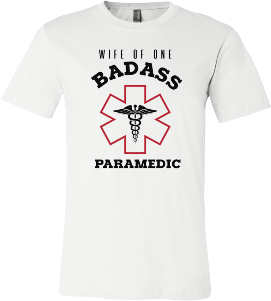 Paramedic Spouse Pride T Shirt PNG
