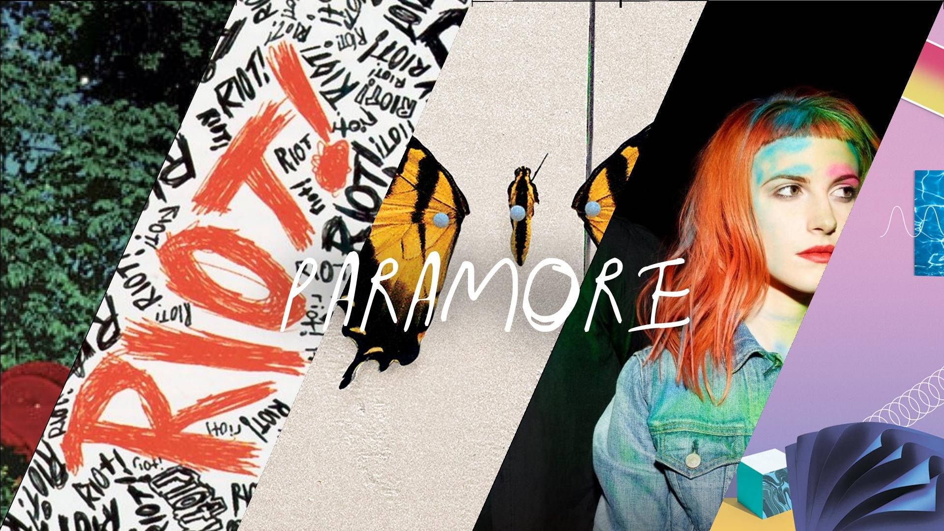 Paramore Band Music Album Cover Background
