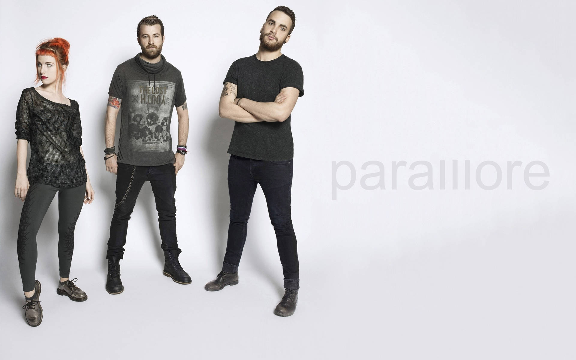 Banda Paramore Trio Papel de Parede
