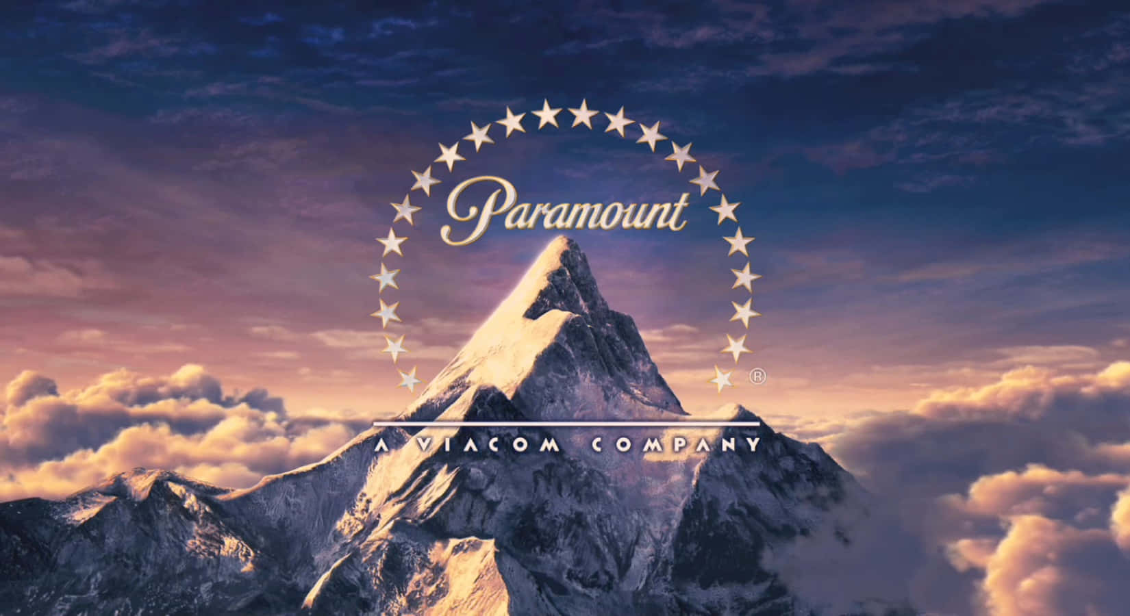 Ikonisk Paramount Picture Officiel Logo Væg Tapet.