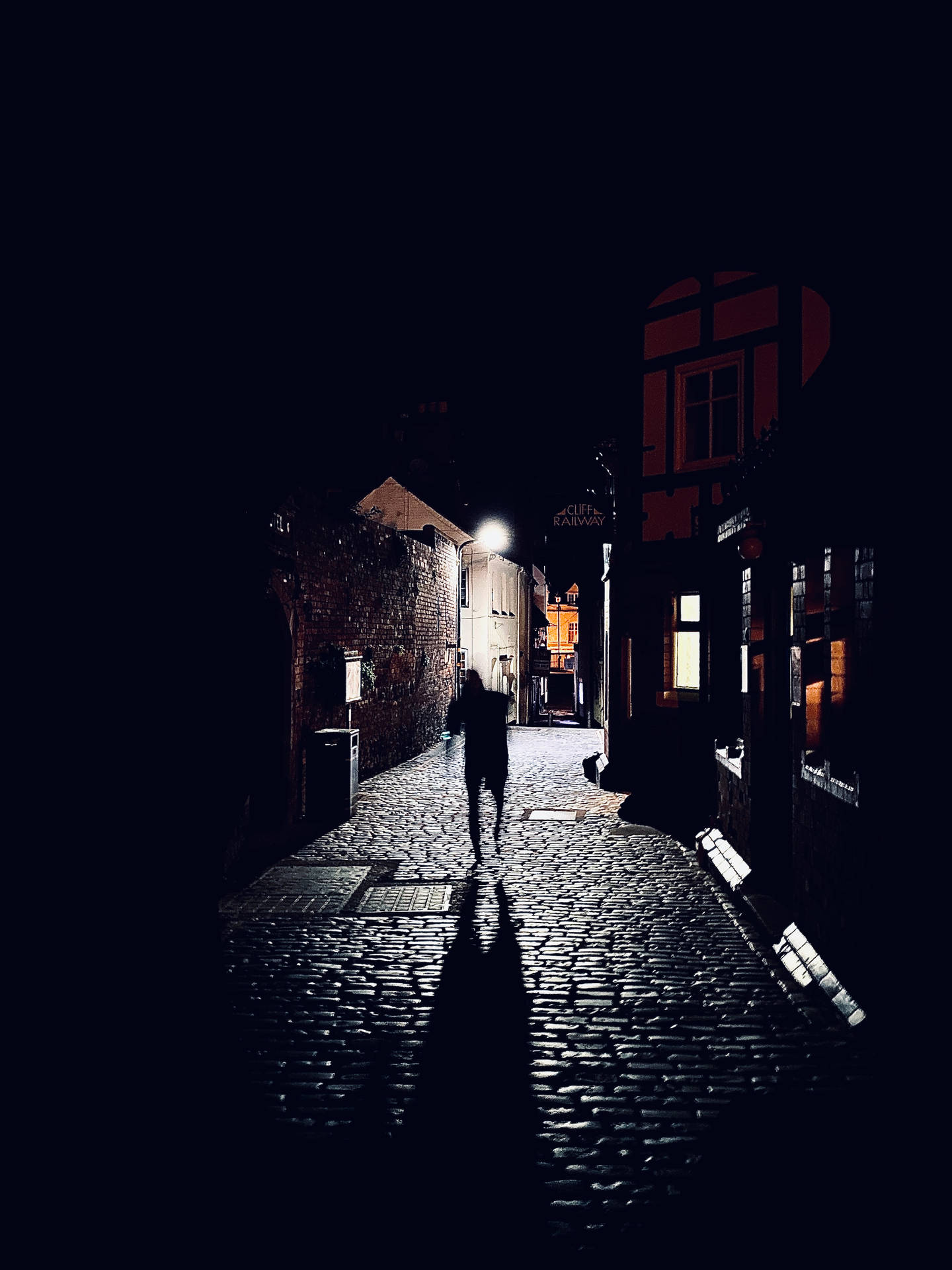 Paranormal Dark Street Shadow