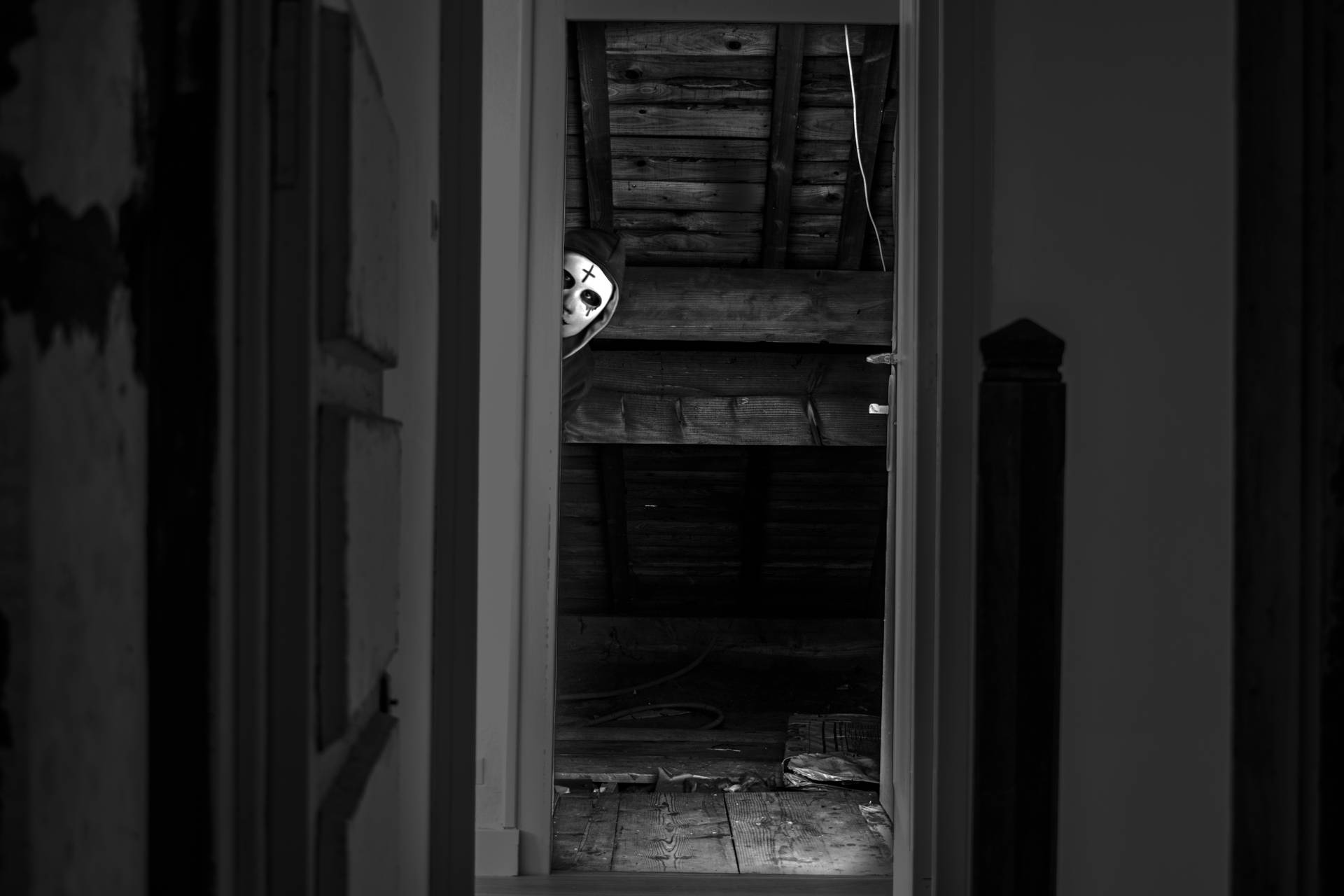 Paranormal Ghost Nun In Attic