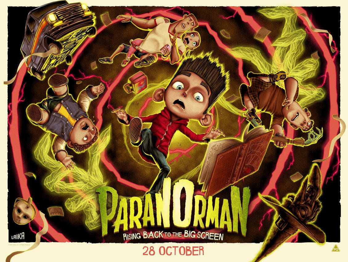 Paranorman Poster With Vortex Desktop Wallpaper
