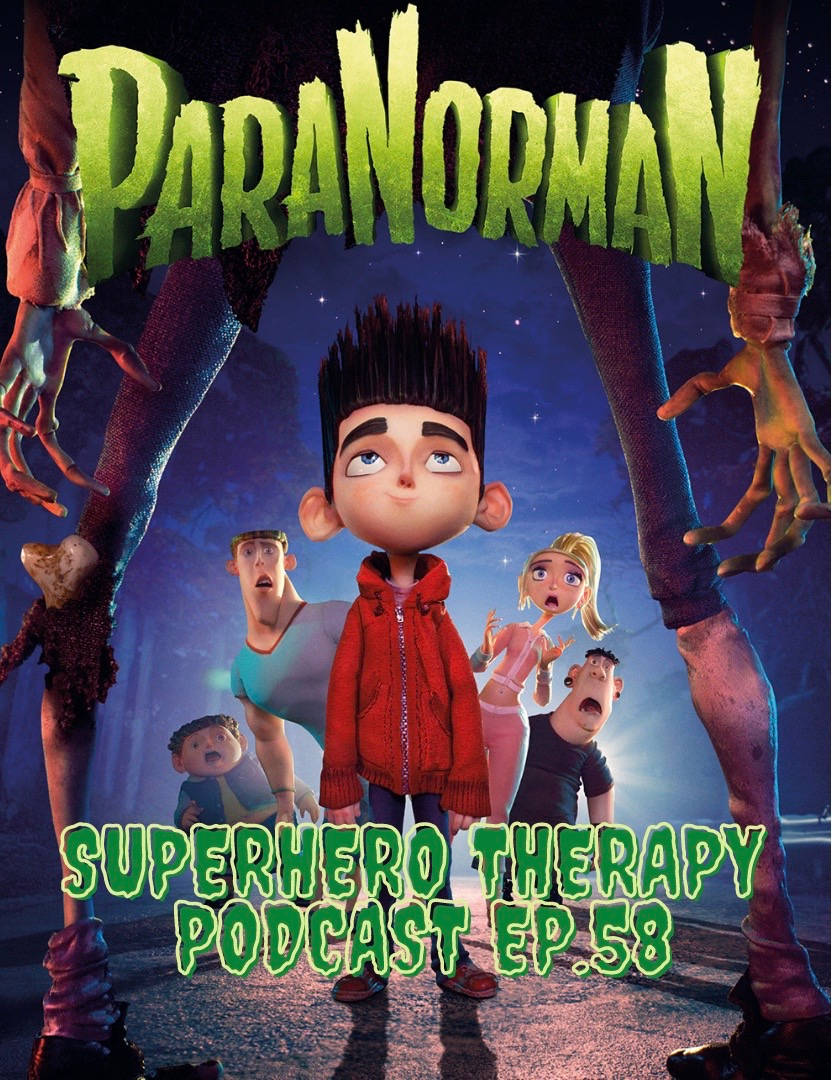 Paranorman Superhero Therapy Podcast Poster Wallpaper