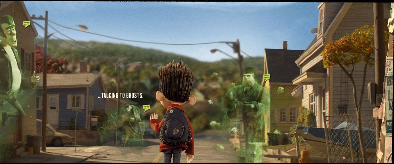 ParaNorman Talking To Ghosts Quote Wallpaper