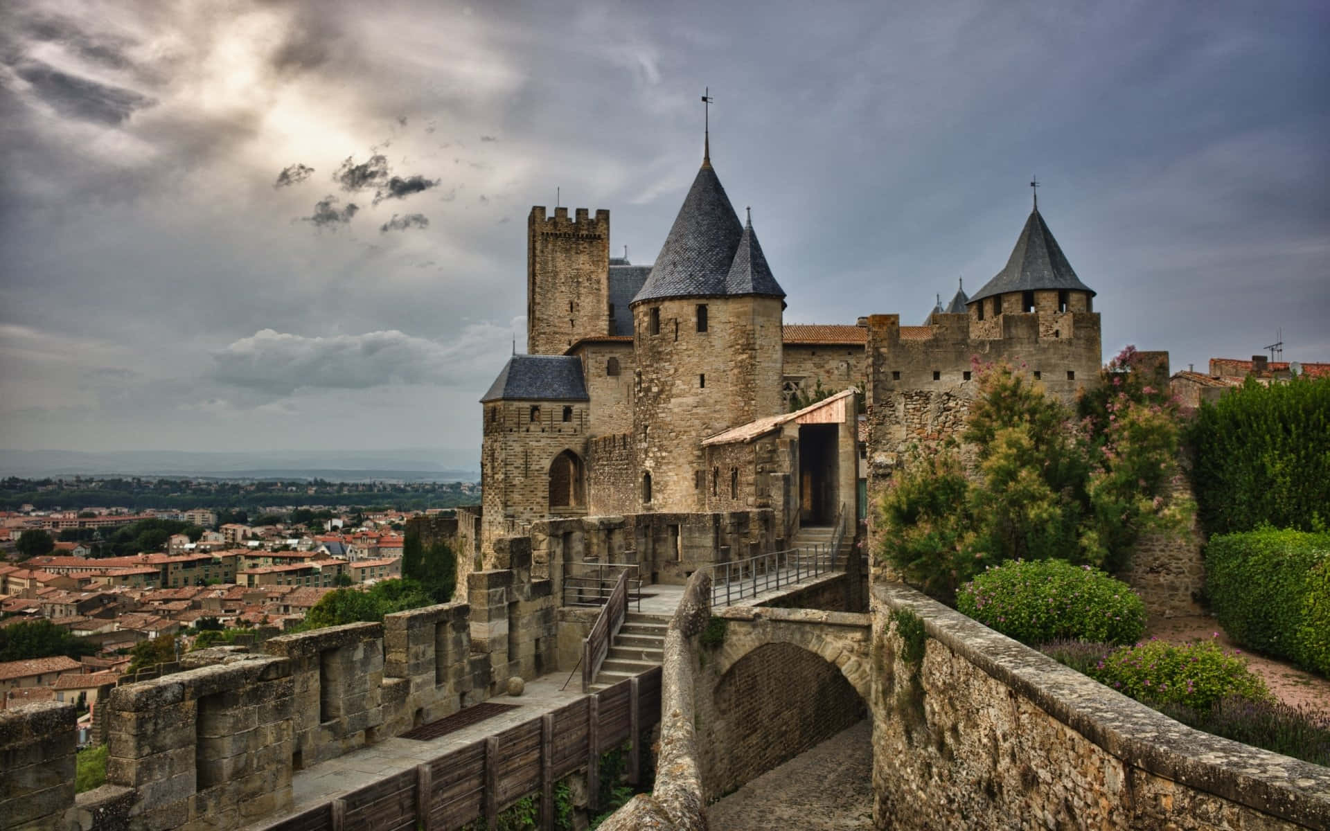 Parapet And The Counts In Carcassonne Picture