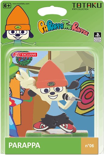 Parappa The Rapper Figure Packaging PNG