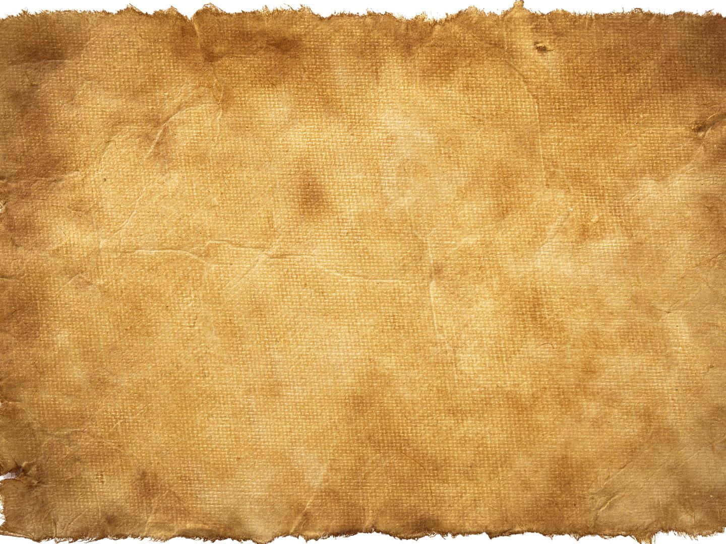 Parchment Background With Dark Brown Stains