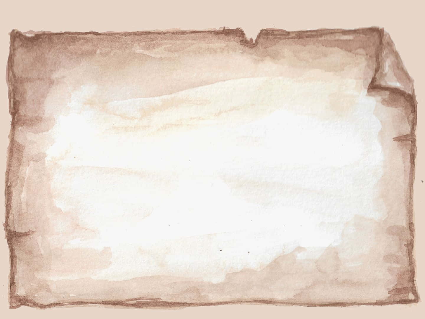 Parchment Background Painted Brown Paper