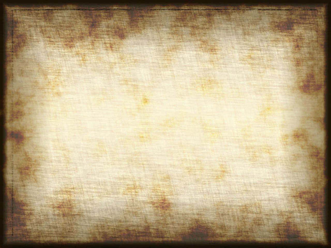 Parchment Paper Background Yellow Dark Brown Background