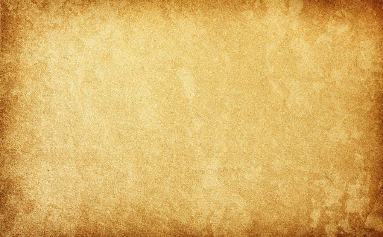 Parchment Paper Background Faded Stains Yellow
