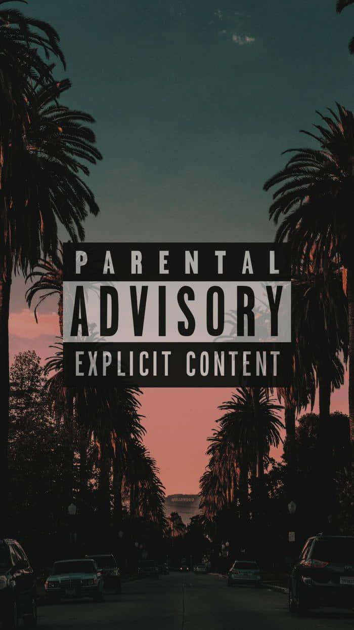 Parental Advisory: A Necessary Sign To Protect Children Wallpaper