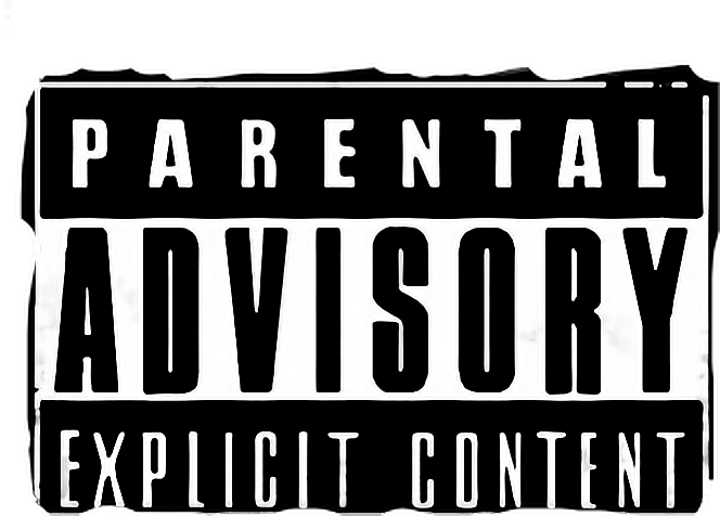 Parental Advisory Explicit Content Label PNG