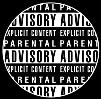 Parental Advisory Explicit Content Logo PNG