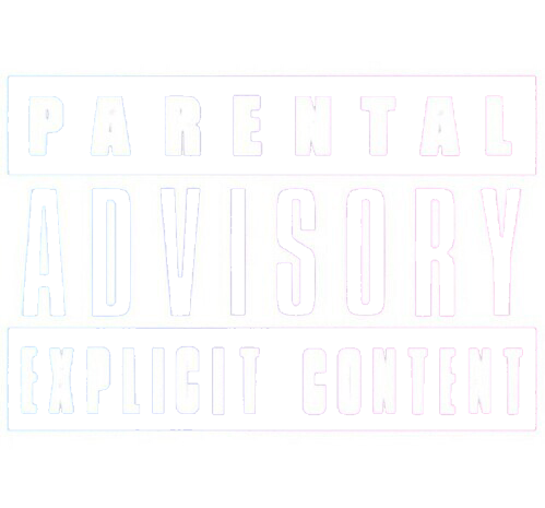 Parental Advisory Explicit Content Sign PNG