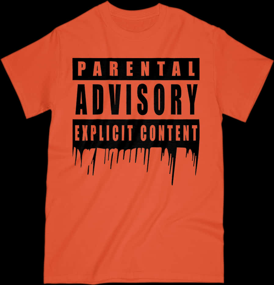 Download Parental Advisory Explicit Content Tshirt | Wallpapers.com