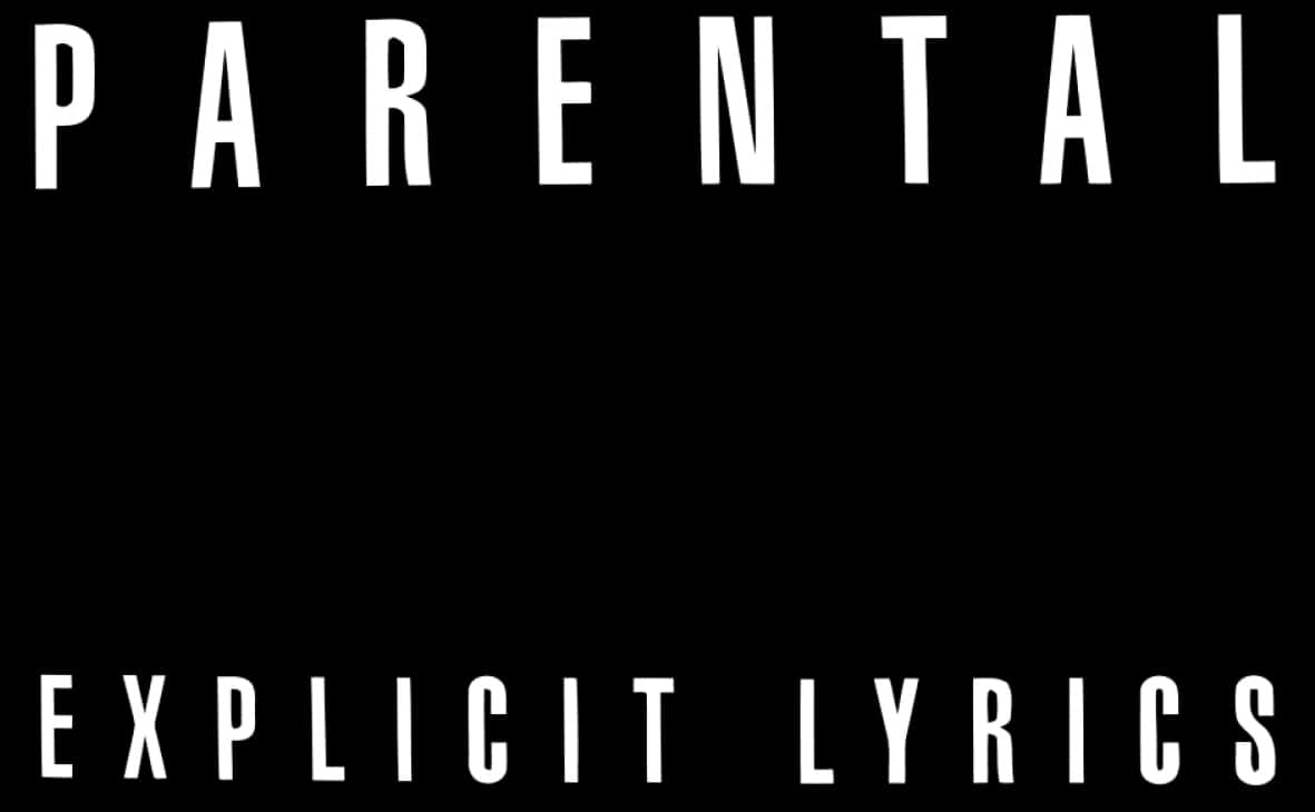 Parental Advisory Explicit Lyrics Label PNG