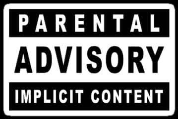 Parental Advisory Label PNG