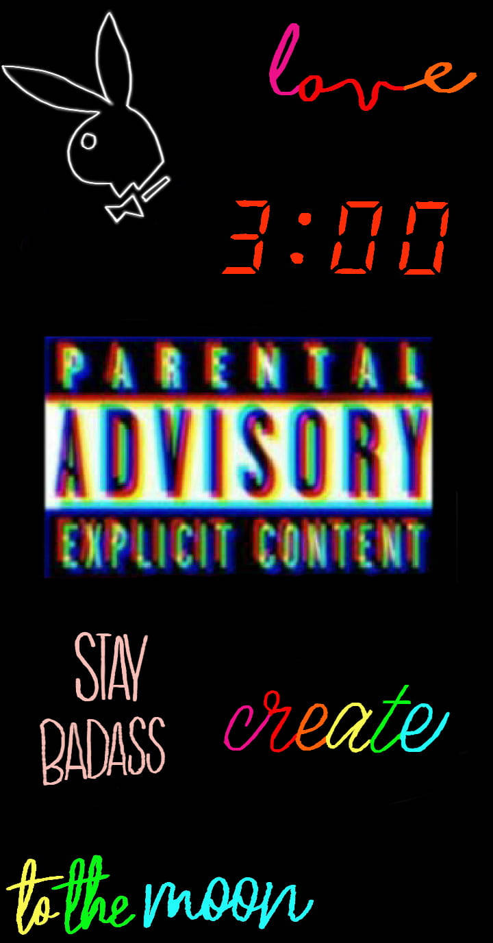 Parental Advisory Playboy Logo