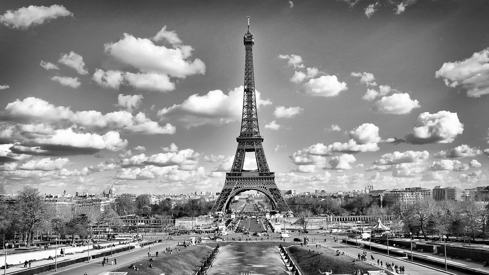 Det charmerende Paris med dens tidløse skønhed. Wallpaper