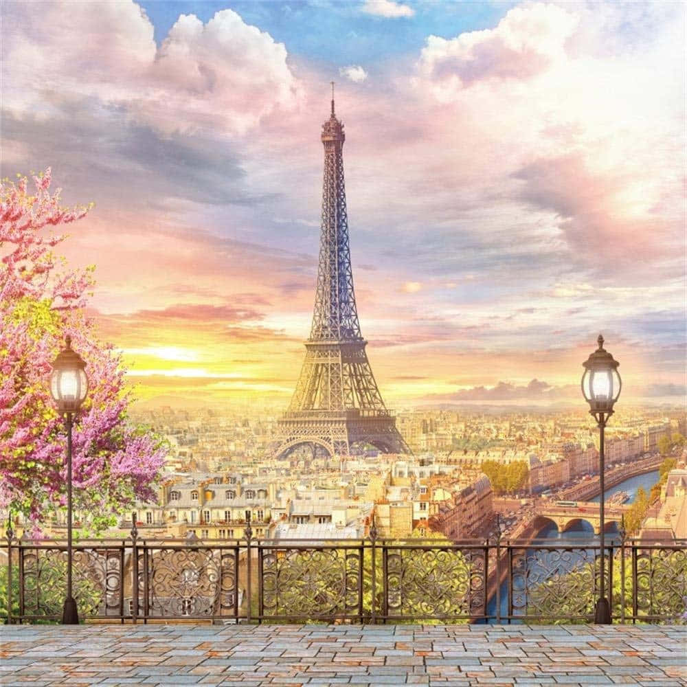Njutav Den Livfulla Skönheten I La Paris